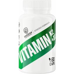 Swedish Supplements Vitamin K2 + D3 60 Stk.