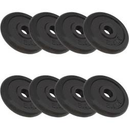 vidaXL Weight Plates 8x20kg