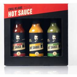 Chili Klaus Classic Hot Sauce 14.7cl 3pakk