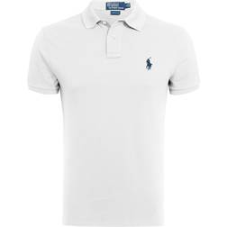 Polo Ralph Lauren Short Sleeve Slim Fit Polo T-Shirt - White