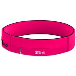 FlipBelt Zipper Running Belt Unisex- Hot Pink