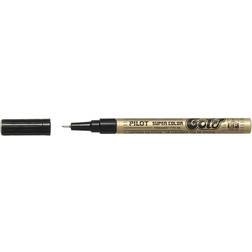 Pilot Super Color Marker Pen Gold 1mm