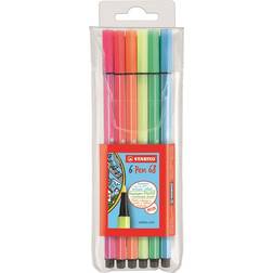 Stabilo Pen 68 Neon Colors 6-pack