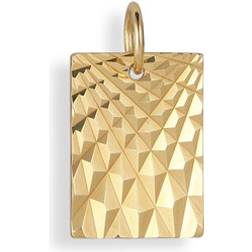 Jane Kønig Reflection Square Pendant - Gold