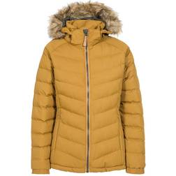 Trespass Nadina Women's Padded Hooded Casual Jacket - Golden Brown