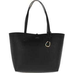Lauren Ralph Lauren Reversible Tote Bag - Black/Taupe