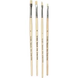 Creativ Company Nature Line Artist Brushes 4pcs