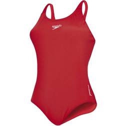 Speedo Essential Endurance+ Medalist Swimsuit - Red