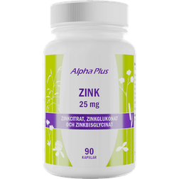 Alpha Plus Zink 25mg 90 st