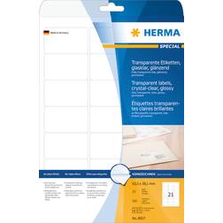 Herma Transparent Film Labels A4