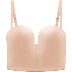 Wonderbra Ultimate Silhouette Backless Bra - Beige