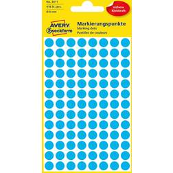 Avery Blue Dot Stickers