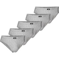 JBS Mini Slip Briefs 5-pack - Grey