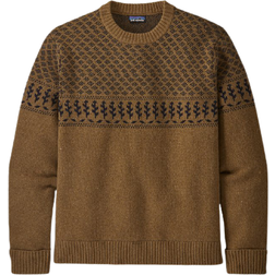 Patagonia Recycled Wool Sweater - Farm Blend/Mulch Brown