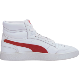 Puma Ralph Sampson Mid W - White/High Risk Red