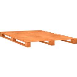 vidaXL Pallet 14cm Bettrahmen 140x200cm