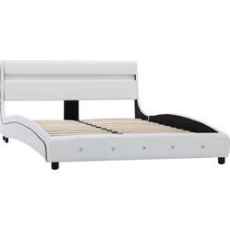 vidaXL Bed Frame with LED 69.5cm Bettrahmen 160x200cm