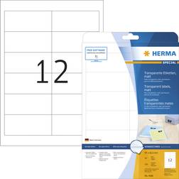 Herma Transparent Film Labels A4