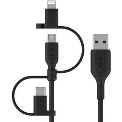 Belkin USB A-USB C/USB Micro B/Lightning 3.3ft