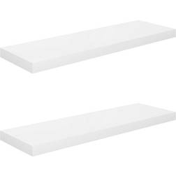 vidaXL Floating Wall Shelf 31.5" 2