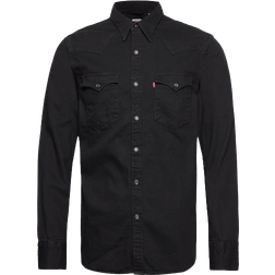 Levi's Barstow Western Standard Shirt - Marble Black Denim Rinse/Black