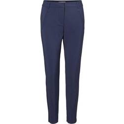 Vero Moda Nw Ankle Trousers - Blue/Navy Blazer