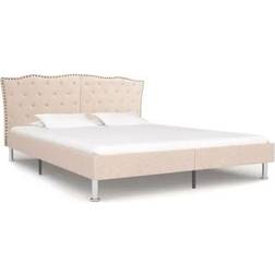 vidaXL Bed with Mattress 89cm Rahmenbett 160x200cm