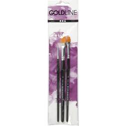 CChobby Gold Line Brushes 2+8+12 3-pcs