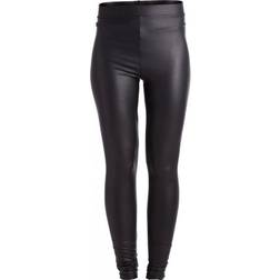 Pieces Shiny Leggings - Black