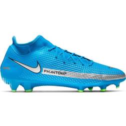 Nike Phantom GT Academy Dynamic Fit MG - Photo Blue/Rage Green/Metallic Silver