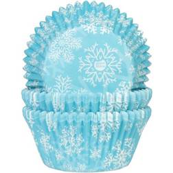 House of Marie Snow Crystals Muffinsform 5 cm