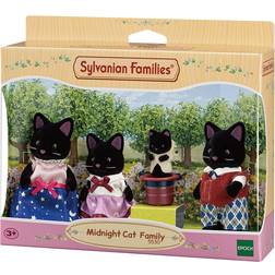 Sylvanian Families Midnight Cat Family