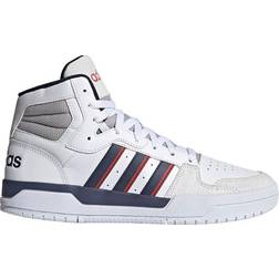 Adidas Entrap Mid - Cloud White/Collegiate Navy/Vivid Red