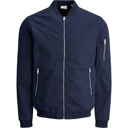 Jack & Jones Bomber Jacket - Blue/Navy Blazer