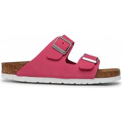 Birkenstock Arizona Soft Footbed Nubuck Leather - Fuchsia Tulip