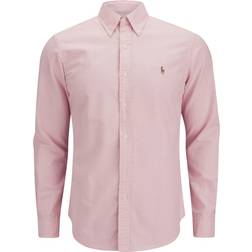 Polo Ralph Lauren Slim Fit Cotton Poplin Shirt -Pink