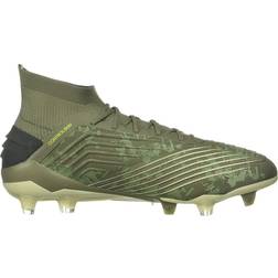 Adidas Predator 19.1 Firm Ground - Legacy Green/Sand/Solar Yellow