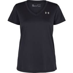 Under Armour Tech V Neck T-shirt Women - Black