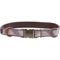 Barbour Reflective Tartan Dog Collar L