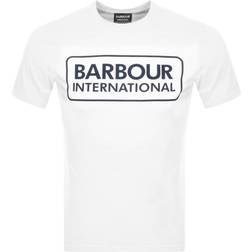 Barbour Essential Large Logo T-shirt - White