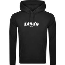 Levi's Relaxed Graphic Hoodie - Caviar/Black