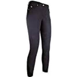 HKM LG Basic Silicone Knee Patch Riding Breeches Women