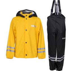 Swedemount Rusk Rain Set Jr - Yellow/Black