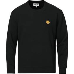Kenzo Crest Classic Knitted Crew NecK Sweatshirt - Black