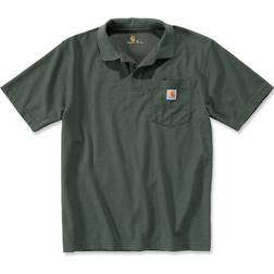 Carhartt Contractor's Work Pocket Polo - Moss