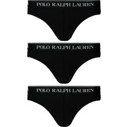 Polo Ralph Lauren Low Rise Brief 3-pack - Black