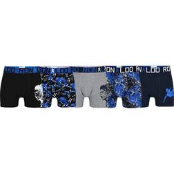 CR7 Boys Tights 5-pack - Black/Blue/Gray (8405-5100-2500)