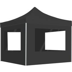 vidaXL Collapsible Party Tent with Walls 2x2 m