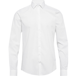 Calvin Klein Slim Poplin Stretch Shirt - DF White