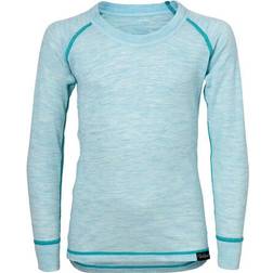 Pierre Robert Wool Top LS Jr - Mint Melange